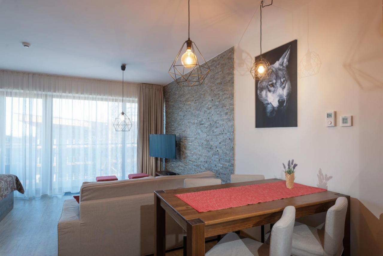 Apartman Sivy Vlk Hrebienok Rezort Vysoké Tatry エクステリア 写真